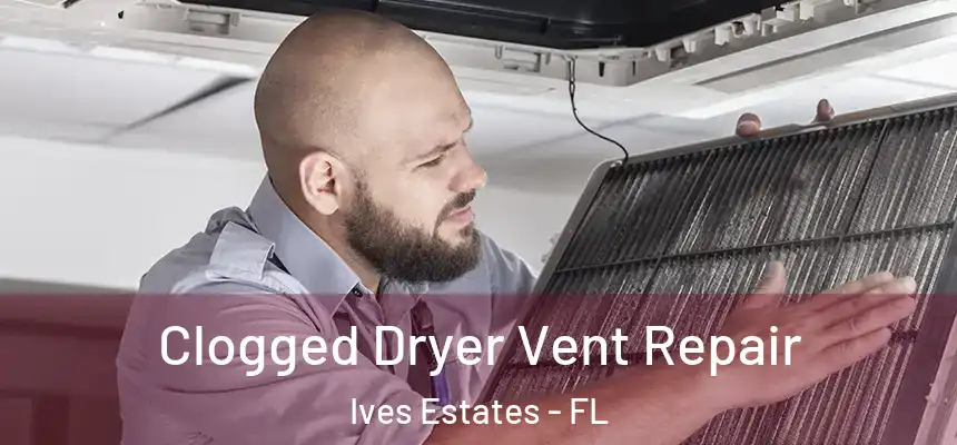 Clogged Dryer Vent Repair Ives Estates - FL