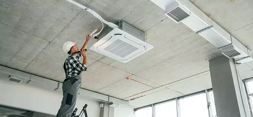 Our Dryer Vent Booster Fan Cleaning Services in Ives Estates, FL