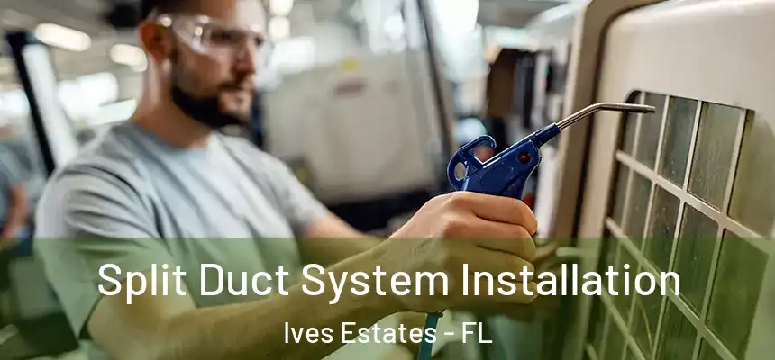  Split Duct System Installation Ives Estates - FL